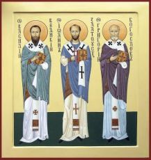 Икона Собор трех Святителей