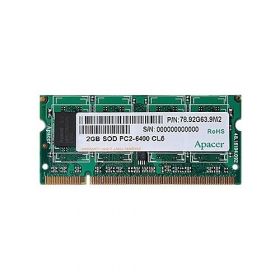 Модуль памяти Apacer DDR2 800 SO-DIMM 2Gb CL6