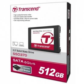 Твердотельный диск SSD 2.5" 512GB Transcend TS512GSSD370S