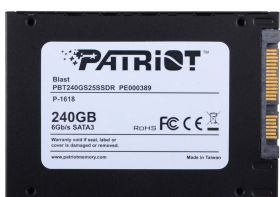 Твердотельный диск SSD 2.5" 240GB Patriot PBT240GS25SSDR Blast
