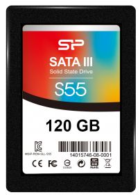Твердотельный диск SSD 2.5" 120GB Silicon-Power SP120GBSS3S55S25 Slim S55
