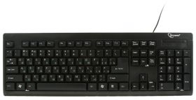 Клавиатура Gembird KB-8300U-BL-R Black USB