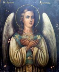 Икона Ангел Хранитель (копия 19 века)