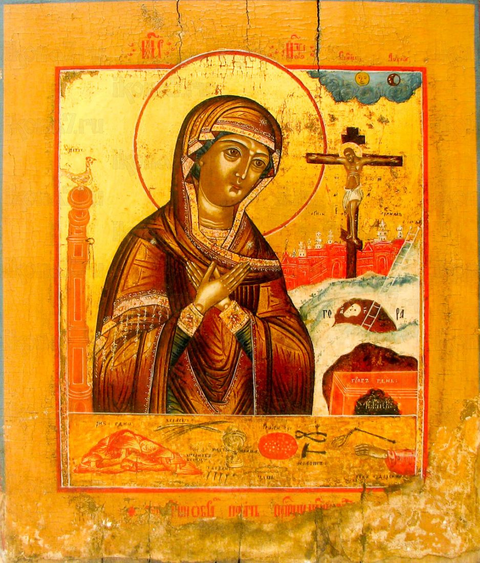 Ахтырская икона Божией Матери (копия старинной)