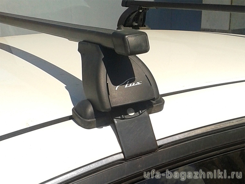 Багажник на крышу Nissan Sentra, Lux, прямоугольные стальные дуги