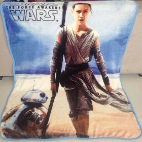 Плед одеяло флисовый Звездные войны 100х120 см