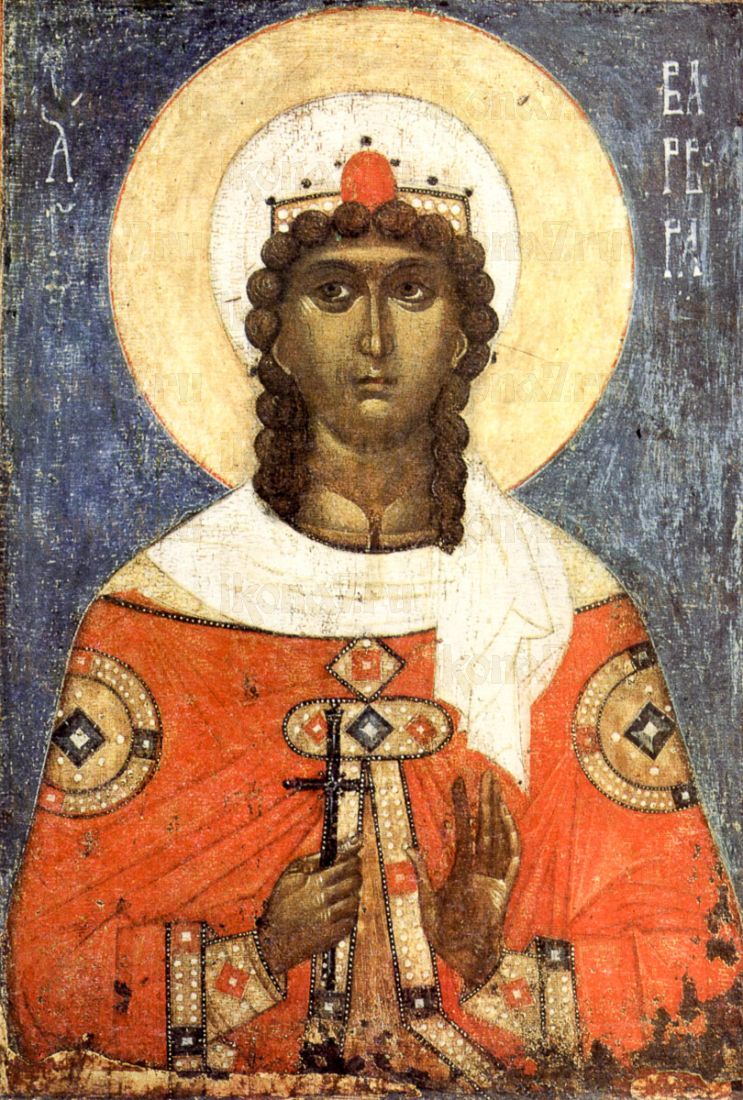 Икона Варвара (копия 14 века)
