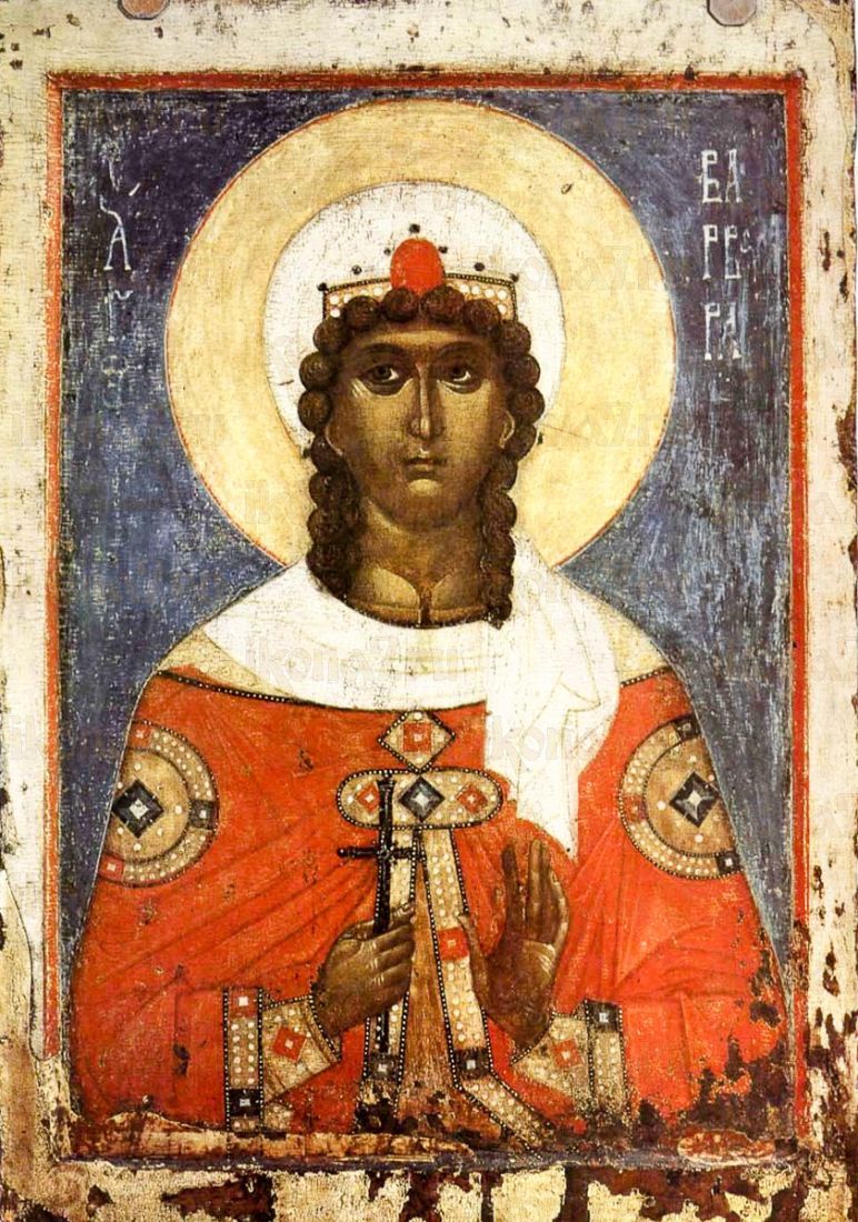 Икона Варвара (копия 14 века)