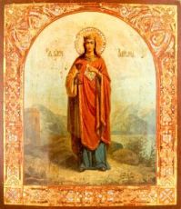 Икона Варвара (копия 19 века)