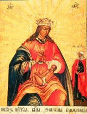 Балыкинская икона Божией Матери (копия старинной)