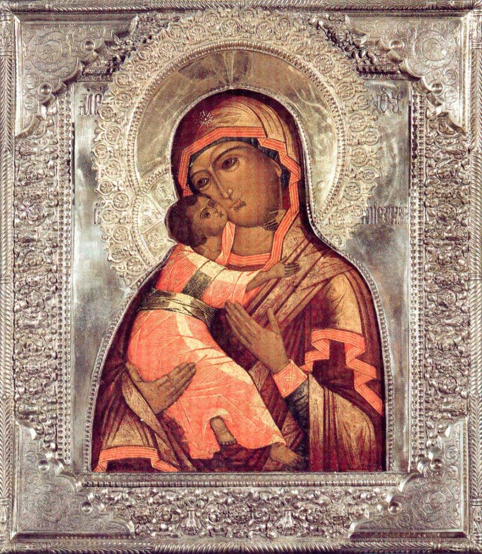Владимирская икона Божией Матери (копия старинной)