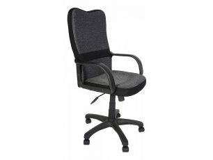 Кресло СН757 ткань, серый/чёрный, 207/2603