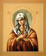 Умиление Серафимо-Дивеевская икона Божией Матери