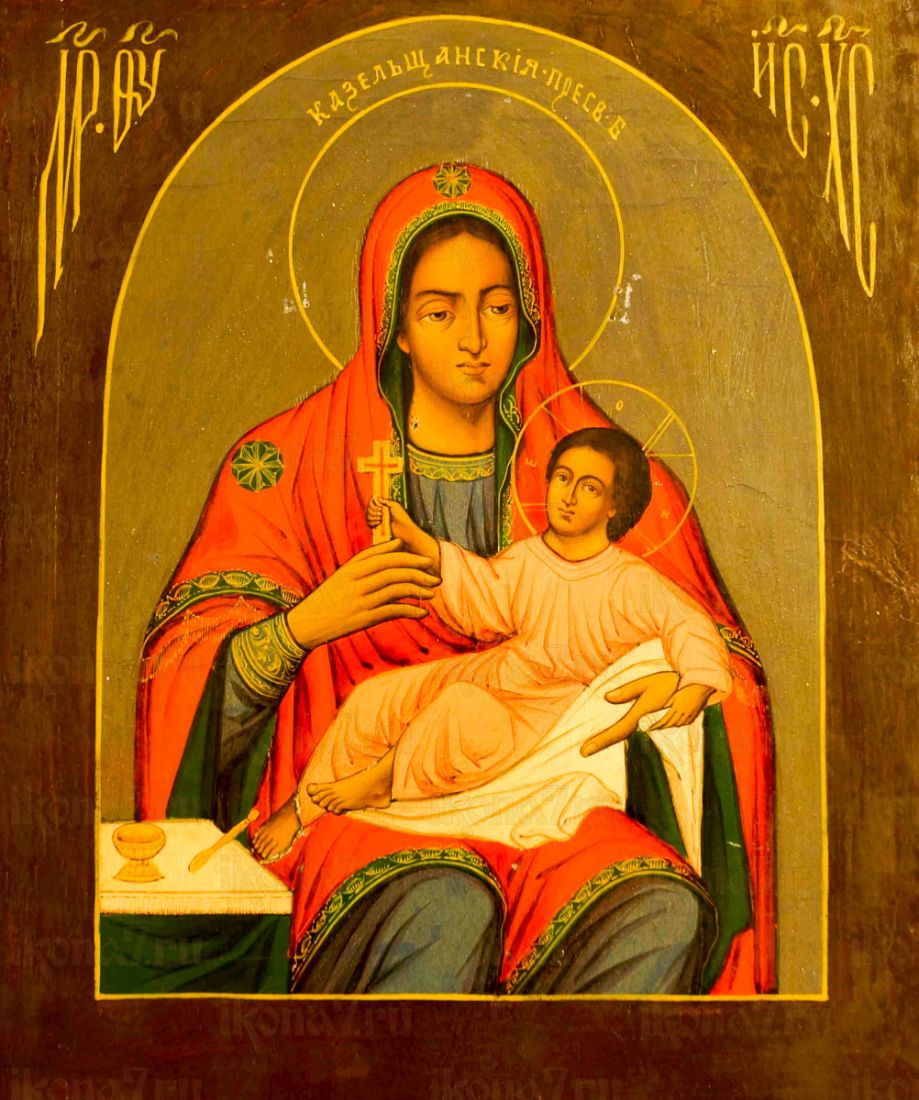 Козельщанская икона Божией Матери (копия 19 века)