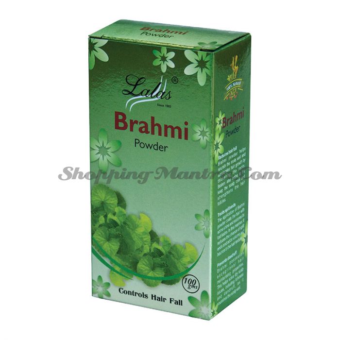 Брами (порошок) кондиционер и маска для волос Лалас Хербал | Lalas Herbal Brahmi Hair Powder