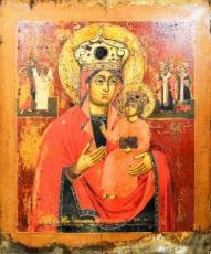 Рудненская икона Божией Матери (копия старинной)