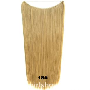 Искусственные термостойкие волосы на леске прямые №018 (60 см) - 100 гр.