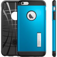 Чехол Spigen Slim Armor для iPhone 6+/6S+ (5.5) синий