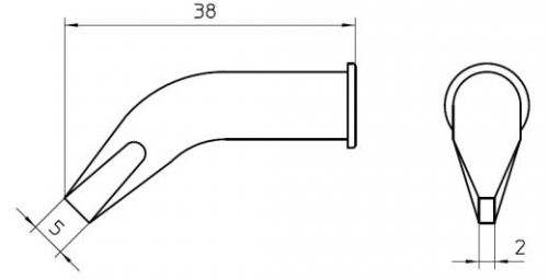 Жало / Наконечник Weller LHT DX