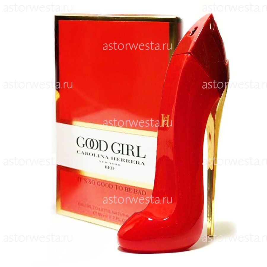 Женская парфюмерная вода Carolina Herrera Good Girl Red, 80 мл