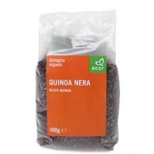 Крупа Киноа Ecor черная БИО - 400 г (Италия) | Quinoa Nera Biologico Экор