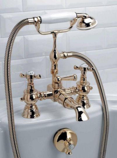 Изображение Смеситель для ванны с ручным душем Devon&Devon Antique ada30