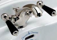 Devon&Devon Black Dandy смеситель для раковины MARF54 схема 1