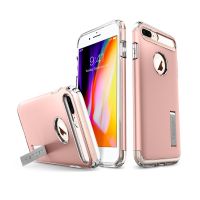 Чехол Spigen Slim Armor для iPhone 8 Plus розовое золото