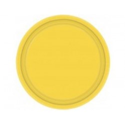 Тарелки желтые