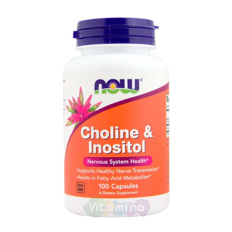Choline & Inositol (Холин + Инозитол) 100 капс