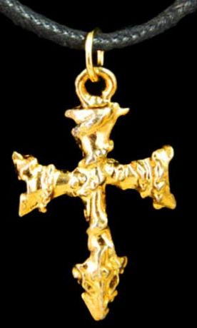 Медальон металлический Крест