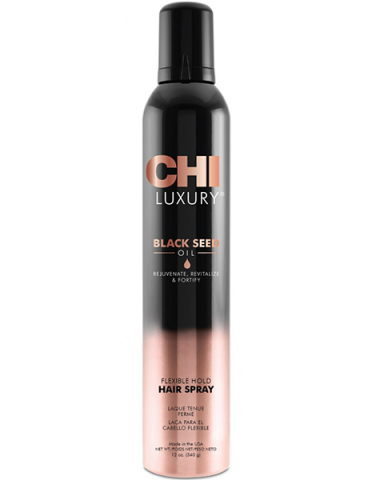 Лак для волос CHI Luxury с маслом семян черного тмина подвижной фиксации 340