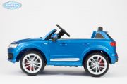 Детский электромобиль Audi Q7 coupe blue глянец