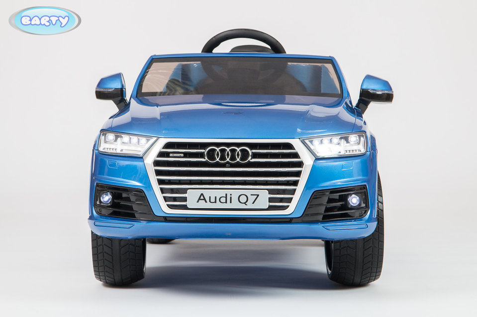 116. Электромобиль Audi Q7 Coupe blue детский