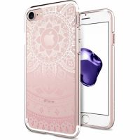 Чехол Spigen Liquid Crystal Shine для iPhone 8 розовый