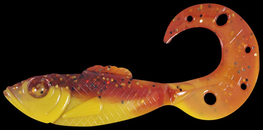 Приманка RELAX SUPER FISH Twister Tail Laminated 4 10см, цвет L017