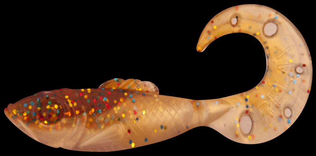 Приманка RELAX SUPER FISH Twister Tail Laminated 4 10см, цвет L023