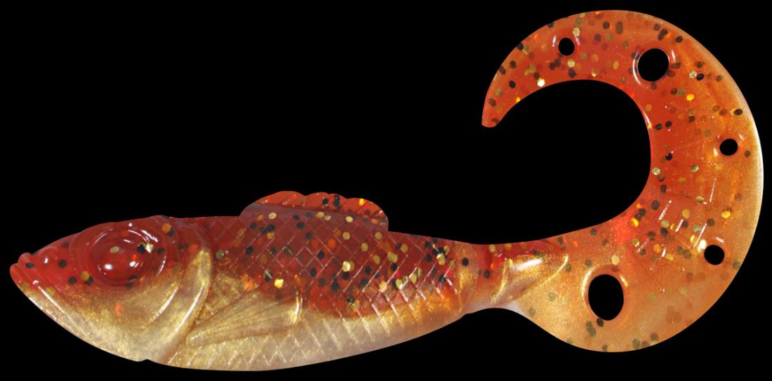 Приманка RELAX SUPER FISH Twister Tail Laminated 4 10см, цвет L121