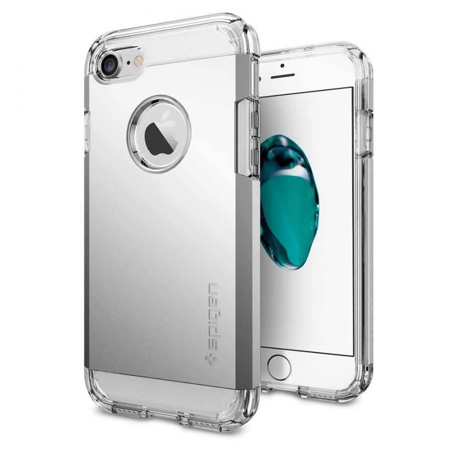 Чехол Spigen Tough Armor для iPhone 8 серебристый