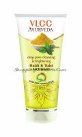 Гель для умывания Куркума Тулси VLCC Ayurveda Deep Pore Cleansing Haldi and Tulsi Facewash