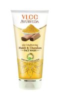 Гель для умывания Куркума Сандал VLCC Ayurveda Skin Brightening Haldi and Chandan Face Wash