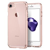 Чехол Spigen Ultra Hybrid 2 для iPhone 8 кристально-розовый