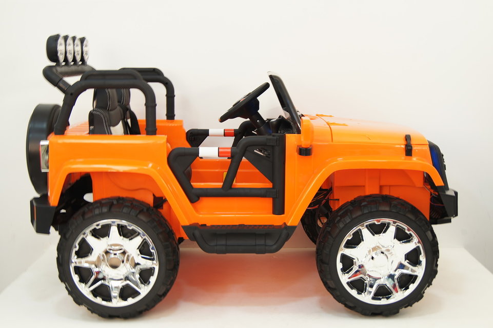 259. Детский электромобиль Jeep Sahara orange