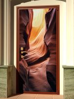 Наклейка на дверь -  Гранд каньон купить в магазине Интерьерные наклейки