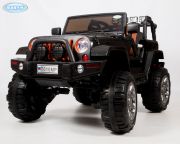Детский электромобиль Jeep Sahara-2 black  ::  интернет магазин детских машин