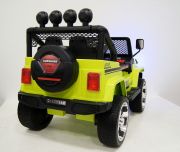 Детский электромобиль Джип Sahara-3 желто-зеленый