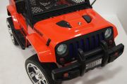 Детский электромобиль Jeep Sahara-3 red - передняя часть
