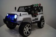 Электромобиль Jeep Sahara-3 white в интернет магазине Детская Машина