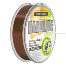 Леска Chimera Hardline Fluorocarbon Coating Chameleon Golden Green 100 м