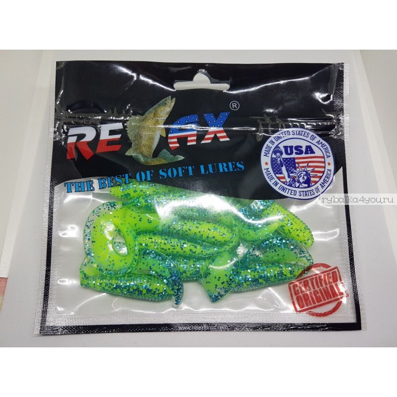 Твистер Relax Twister 4"  9,0см / упаковка 10 шт / цвет: VR4-TLC-003